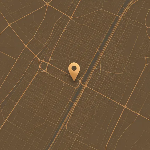 Mapa estilizado mostrando la ubicación del centro logístico en Salta